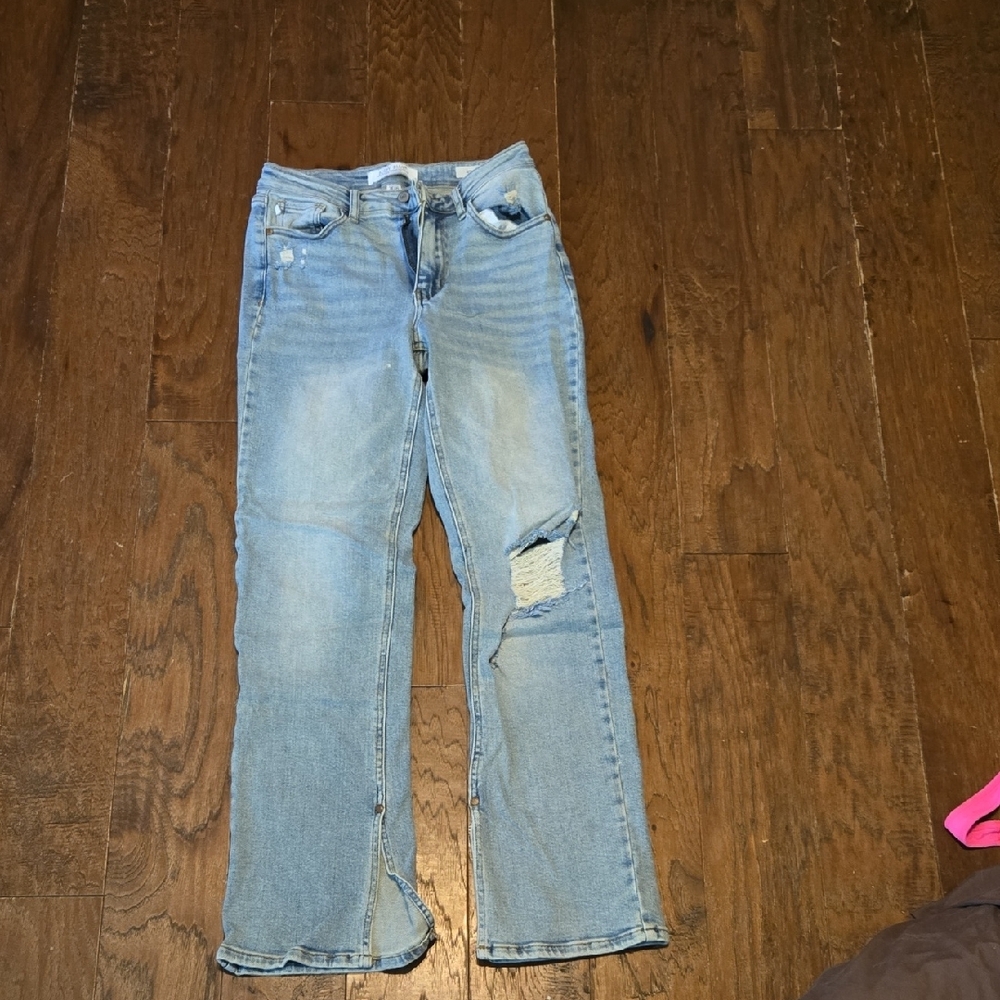 Judy Blue Light Blue Straight Leg Jeans